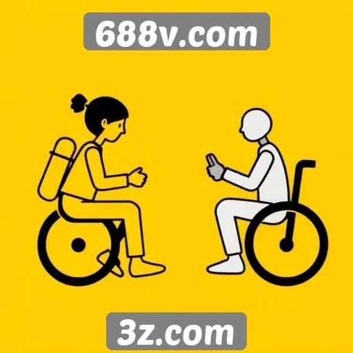 Acessibilidade e suporte no 688v.com