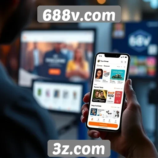 Experiência do usuário no 688v.com em dispositivos móveis