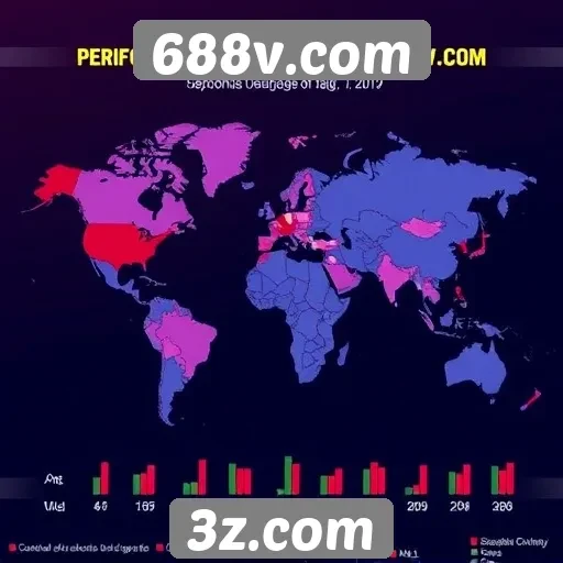 Perfil demográfico dos jogadores no 688v.com